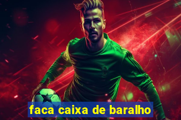 faca caixa de baralho